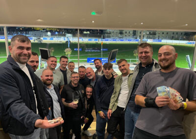 Creative Construction team at the races